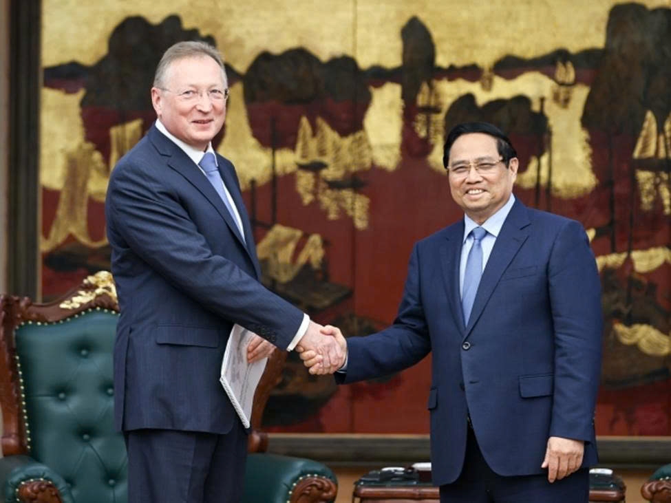 Tập đoàn dầu khí Nga muốn xây dựng trung tâm năng lượng tại Việt Nam