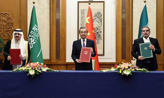 Thỏa thuận giúp Trung Quốc tăng ảnh hưởng ở Trung Đông